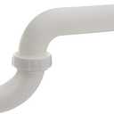 7670000N Plastic P-Trap, White