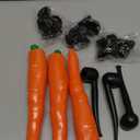 42 Pcs Christmas Snowman Decorating Making Kit Snowman Dress Up Fun Outdoor for Xmas Winter Holiday Party Decoration Gifts, Ability to Decorate 3 Snowmen(13 x 7 x 10,7,Classic Style)