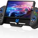 KICKDOT Switch Controllers with Hall Joystick for Nintendo Switch/OLED, Switch Pro Remote Controller Turbo/Dual Motor/4 Game Slot,Wired Joypad Replacement for Nintendo Switch Controller