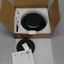 Portable LED Mushroom Table Lamp, Cordless Desk Night Light with 5200mAh Rechargeable Battery, Stepless Dimming Small Lamp with 3 Color and Brightness Control for Bedroom/Patio/Bar/Coffee shop (Black)