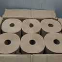 Tork Natural Paper Hand Towel Roll H21 100% Recycled Fiber, Universal Fit 6 Rolls x 800 Ft (RK8002)