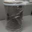 Ubbi Stainless Steel Diaper Pail, Odor Locking, No Special Bag Required, Award-Winning, Registry Must-Have, Taupe
