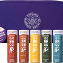 Aromatherapy 6 Pack of Essential Oils Balm Sticks in Travel Case | Aromatherapy Balms Gift Set of Pure Essential Oil Blends | Perfect Mindfulness Gift and Stress Relief Gifts for Women and Men