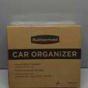 Rubbermaid Car Organizer, Collapsible Trunk Organizer, Multi-Compartment Car Storage Organization for Car Accessories, 3 Compartments With Cover, 23.23"*12.99"*11.81" (X-Large, Black)