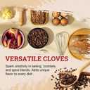 52USA Cloves Whole 3.5 oz (Pack of 1), Great for Food, Tea, Baking and Meats, All Natural | Non GMO | Kosher | Vegan | Gluten Free