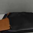 Reversible Tote Bag - Vegan Leather Womens Shoulder Tote with Wristlet