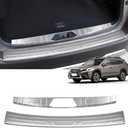 for Subaru Outback Accessories Accessory 2025 2024 2023 2022 2021 Rear Bumper Protector Trunk Door Entry Guard Cover Trim, Silver, Stainless Steel, 2Pcs