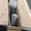 FUTASSI P3 Rolling Clothes Rack, Clothing Racks for Hanging Clothes, Heavy Duty Garment Rack with Wheels, Freestanding Portable Closet Organizer 39.4''W x 14''D x 78.5''H, Max Load 464 LBS, White