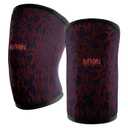 Katamu Premium Weightlifting, Powerlifting, Squats, Athletic and Fitness Knee Support Sleeve | Knee Sleeve for Men and Women | The Joker, Large