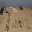 G-LEAF Vintage Baroque Mirror 40"X30",Arched Mantel Victorian Antique Farmhouse Mirror with Bronze Ornate Metal Frame for Fireplace Entryway Living Room Hallway Bathroom