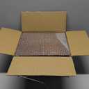 Set of 3 Wooden Trinket Display Shelf Shadow Box with Shelves 10 x 15 Inch Large Wall Mounted Display Storage Mini Figures Curio Trinket Medals Crafts Collections(Brown,Box Shape)