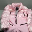 WOWULOVELY Women Snowsuit Slim One Piece Jumpsuit Winter Onesies Ski Suit Outdoor Sports Waterproof Windproof Collar Coat (X-Large, Pink)