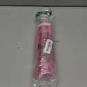 Ello Syndicate 20oz Reusable Glass Water Bottle with One-Touch Leak Proof Flip Lid and Protective Non-Slip Silicone Sleeve and Carry Loop for Coffee, Tea and Water, BPA-free, Dishwasher Safe, Pink