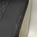 FREESOO Tundra Seat Covers 2026 2025 2024 2023 2022 Full Set, Fit for Toyota Tundra Crewmax Double Cab, Custom Truck Seat Covers with Waterproof Faux Leather Black