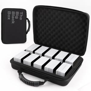 1200-2200 Card Game Case for Cards Against Humanity Game,Collectible Trading Card Storage Holder Compatible for Pokemon Cards, Sports Card and Baseball Cards,Playing Card Travel Carrying Case Fit All