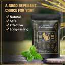 Cat Repellent Indoor, Cat Deterrent Scratch, Cat Pee Repellents for Furniture, Cat Urine Deterrent, Safe Stray Cat Repellant, Keep Cats Away from Rugs, Curtain, Plants-8P (1.1 Ounce (Pack of 8))