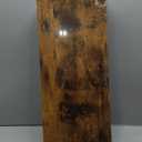 QEEIG Floating Shelves for Wall 23.6" Long - Wall Mounted Shelf Bathroom Kitchen Living Room Bedroom Farmhouse Home Decor Display Bookshelf Large 23.6 x 9.3 inch Set of 2, Rustic Brown (008-60BN)