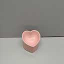 Pink Ceramic Raised Cat Bowls, Tilted Elevated Food or Water Bowls, Stress Free, Backflow Prevention, Dishwasher and Microwave Safe, Lead & Cadmium Free