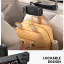 Lamicall Car Headrest Tablet Holder - [Lockable] [3 in 1 Extension Arm] Upgrade Tablet Mount for Car Backseat, Gifts Road Trip Essentials for Kids, for iPad Pro, Fire HD, 4.7-13" Tablets, Mother's Day