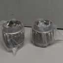 2PCS Exhaust Flex Pipe Stainless Steel Double Braid Long Heavy Duty 3''Inch x 4''Inch w/Ends 4'' inch Long