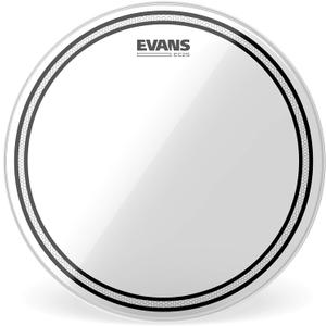 Evans Drum Heads - EC2S Clear Tom Drumhead, 6 Inch