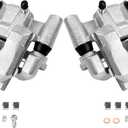 SCITOO Rear Left+Right Brake Calipers With Bracket 19B2950 19B2951 Compatible For Scion tC 2005-2010