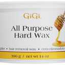 Gigi All Purpose Hard Wax for Hair Removal - DIY At-Home Waxing Kit for Face & Body, 14 Oz
