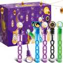 80Pcs Eid/Ramadan Mubarak Bubble Wands, Mini Bubble Wands for Eid Party Favors, Islamic Gift Toys for Girls Boys Kids Toddler Adults, Party Bag Stuffers Goodie Bag Filler, Classroom Prizes