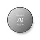 Google Nest Thermostat - Smart Thermostat for Home - Programmable Wifi Thermostat - Charcoal 