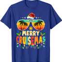 Merry Cruisemas 2026 Christmas Santa Reindeer Cruise T-Shirt, Size 3XL  