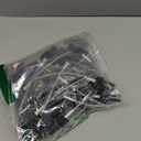 24 Pack Spray Bottle Top, Spray Bottle Nozzle Replacement, 24/410 Fine Mist Spray Caps with 5.9" Dip Tube, Plastic Sprayer Pump for Toners and Essential Oil Bottles, Home, Kitchen Black