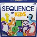 SEQUENCE for Kids -- The 'No Reading Required' Strategy Game by Jax and Goliath, Multi Color, 11 inches (2-4 players) (Packaging May Vary)