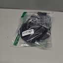 OYOANGLE Womens Deep U Multi-Way Sexy Underwire Push Up Convertible Low Cut Plunge Bra (32B, Black)