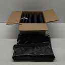 BALEINE 6-Pack Oversized Moving Bags with Reinforced Handles, Heavy-Duty Storage Tote for Clothes, Moving Supplies (Black, 6-Pack)