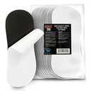 Bronze Tan Sticky Pads for Feet – Disposable & Hygienic Non-Slip Pads – Eco-Friendly Tanning Foot Protectors for Sunless or Self-Tanning at Home or Salon