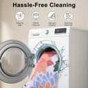 OLANLY 4x6 Area Rug, Washable Floral Rug for Bedroom, Living Room, Dining Room  Non Slip Low Pile Soft Indoor Carpet, Lightweight & Non-Shedding Throw Rug for Office or Kids Room, Pink