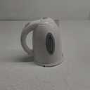 OVENTE Electric Kettle, 1.7L Fast Boiling Water Heater for Coffee or Tea, BPA Free with Water Level Gauge, Auto Shut-Off, Boil-Dry Protection, Indicator Light and Removable Filter, White KP72W