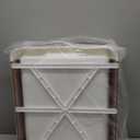 Medario Cat Litter Box with X-Large Litter Mat and Scoop, Large Foldable Litter Box with Lid, Enclosed Kitty Box, Front Top Entry Exit, Odor Control Easy to Clean (Upgrade Coffee)