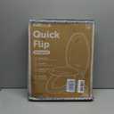 Jool Baby Quick Flip Toilet Seat, Built-in Potty & Splash Guard (Elongated) | Potty Seat Stays Out of the Way of Adults & Is Easy for Kids to Flip Down – Slow Close Minimizes Noise & Pinching