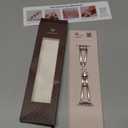 Wearlizer Compatible with Apple Watch Band 42/46/38/40/41/44/45/49mm Women, Dressy Fancy Stainless Steel Metal Strap Pretty Slim Designer Bracelet for iWatch Series 11 10 9 8 7 6 5 4 SE/Ultra 3 2 1