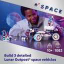 LEGO Technic Lunar Outpost Moon Rover Space Vehicle Building Toy - All-Terrain Explorer for Kids, Boys & Girls, Ages 10+ - Buildable Space Decor for Any Room - Gift Idea for Birthdays - 42211