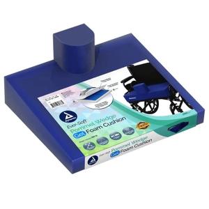 Dynarex 10680 Ever-Soft Pommel Wedge Gel-Foam Cushion, 18" Length, 16" Width, 2" Height