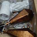 PoKat 20.25" Farmhouse Table Lamps Set of 2 for Night Stands, Vintage Bedroom Lamps for Bedroom Living Room, Retro Bedside Lamps for End Table, Suitable for Small Place, Retro Sweep Gold