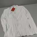 Women's Casual Open Front Sweater Long Sleeve Rib Knit Draped Cardigan L