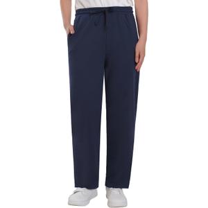 Latuza Women's Petite Lounge Pants Straight Leg Cotton Pants, 2X Plus