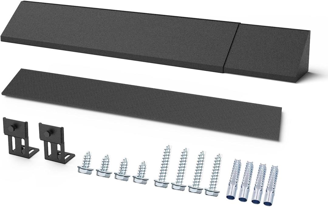 Adjustable Fireplace Hood - for 28 to 48-Inch Fireplace Hoods, Designed for Different Fireplace Sizes with Good Insulation, Corrosion and Rust Resistance for Durability