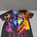 uideazone Tshirts for Boys Kids Short Sleeve T-Shirt 3D Graphic Tee Shirts Tops Clothes 13-14Years
