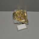 Watersay 12 Pcs Christmas Card Holders Jingle Bell Gold Table Number Metal Picture Holders for Wedding Photos Signs Memo Notes Restaurants Birthday