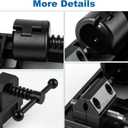 Universal AN Fuel Line Fitting Installation Tool Kit Fits 4AN-16AN Sizes, Compatible with 4AN/6AN/8AN/10AN/12AN Hoses & Socket Nuts, with Automotive Connect/Disconnect Functions