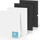 3 x 5510 5520 Replacement Filter for Winix 5510 5520 Plasmawave Air Purifier | 2 x HEPA + 2 x Activated Carbon Combo for Dust Pollen Pet Smoke, Part# 1712-0123-00